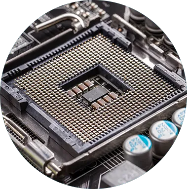 Processor socket on a printed circuit board